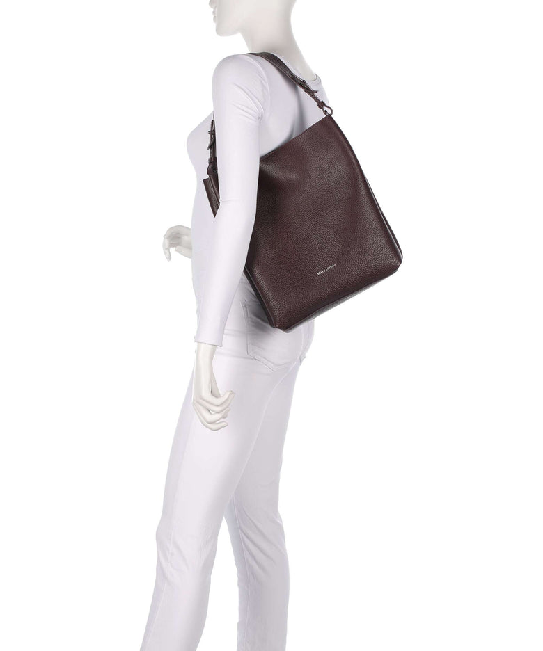 Marc O'Polo Brinja M Hobo bag dark aubergine