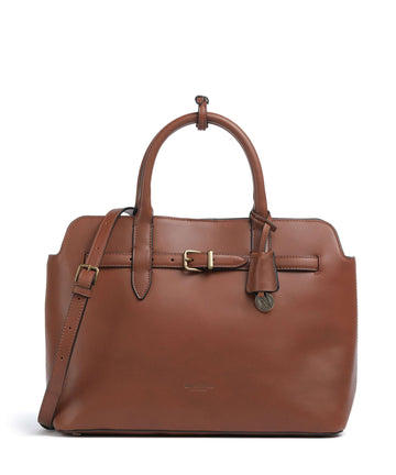 Marc O'Polo Gigi M Håndtaske dark cognac