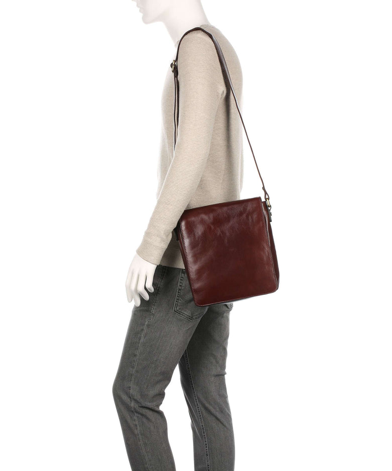Leonhard Heyden Crossbody bag red/brown