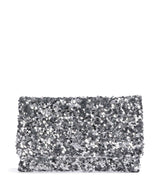 Abro Sequins Clutch silver