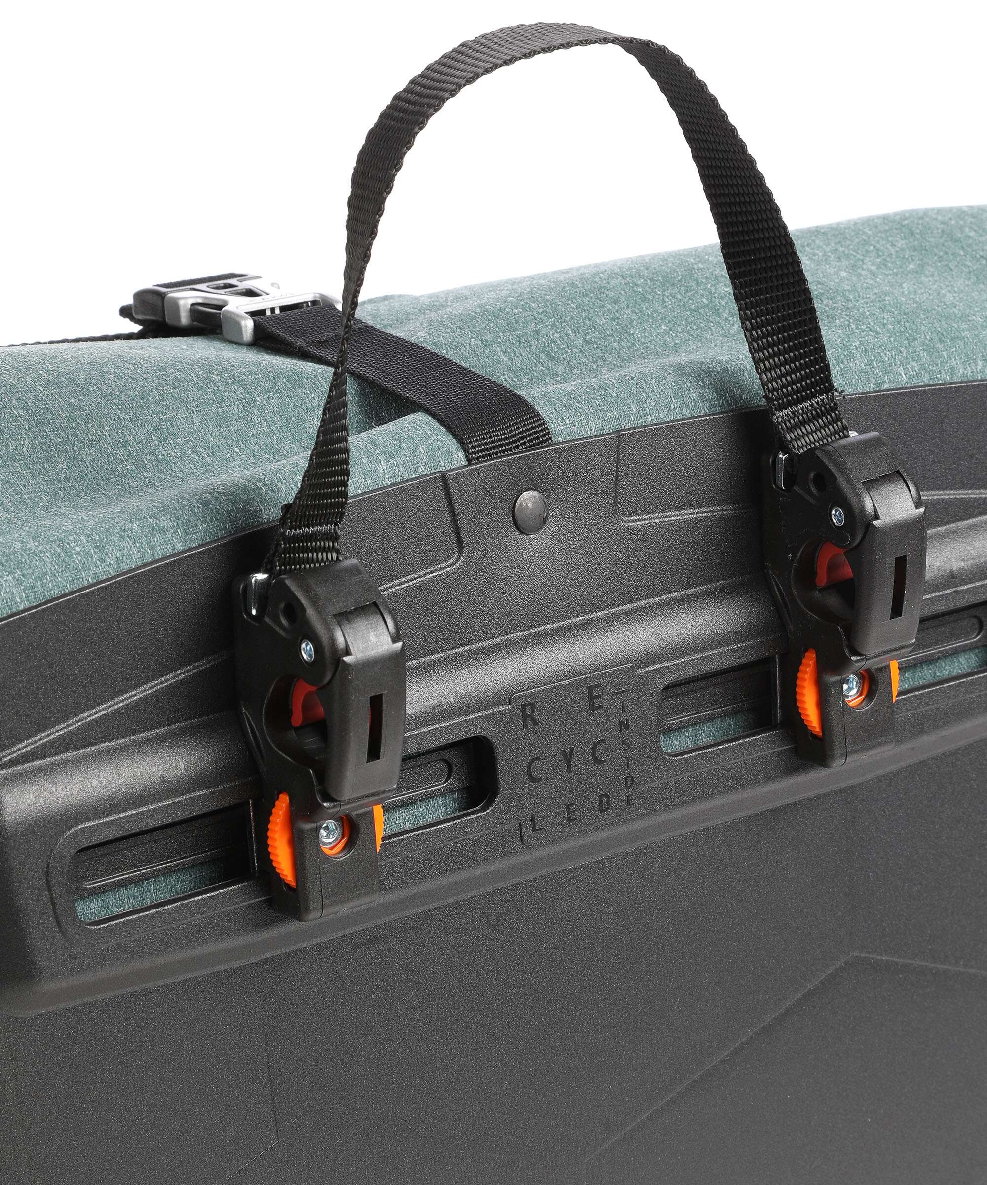 Vaude ReCycle Back Set Bike pannier dusty forest