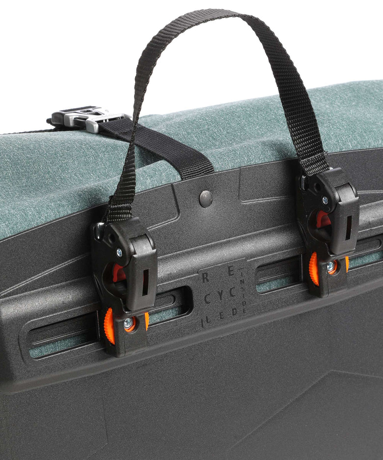 Vaude ReCycle Back Set Bike pannier dusty forest