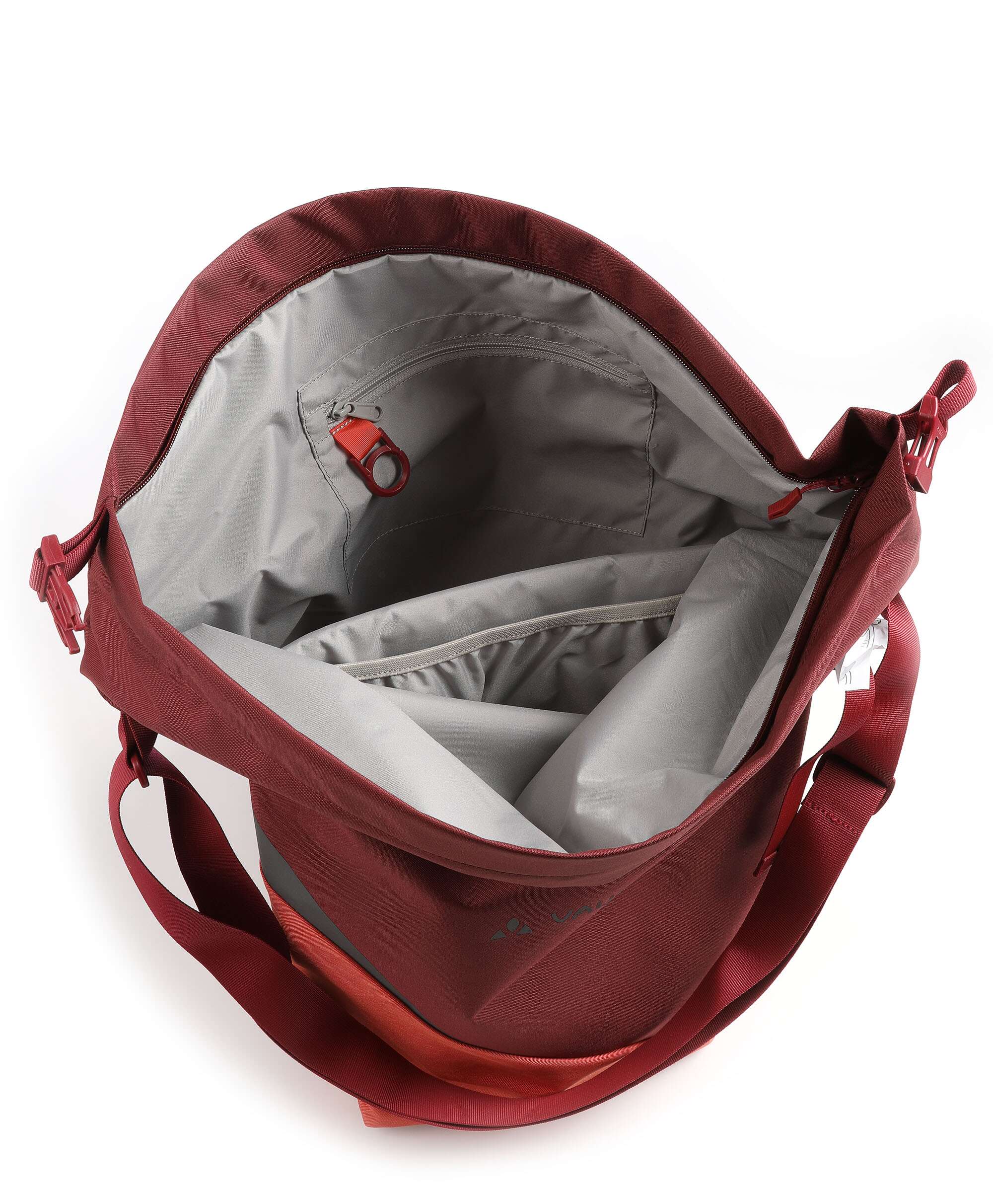 Vaude Road Master Urban Double Bike pannier dark cherry