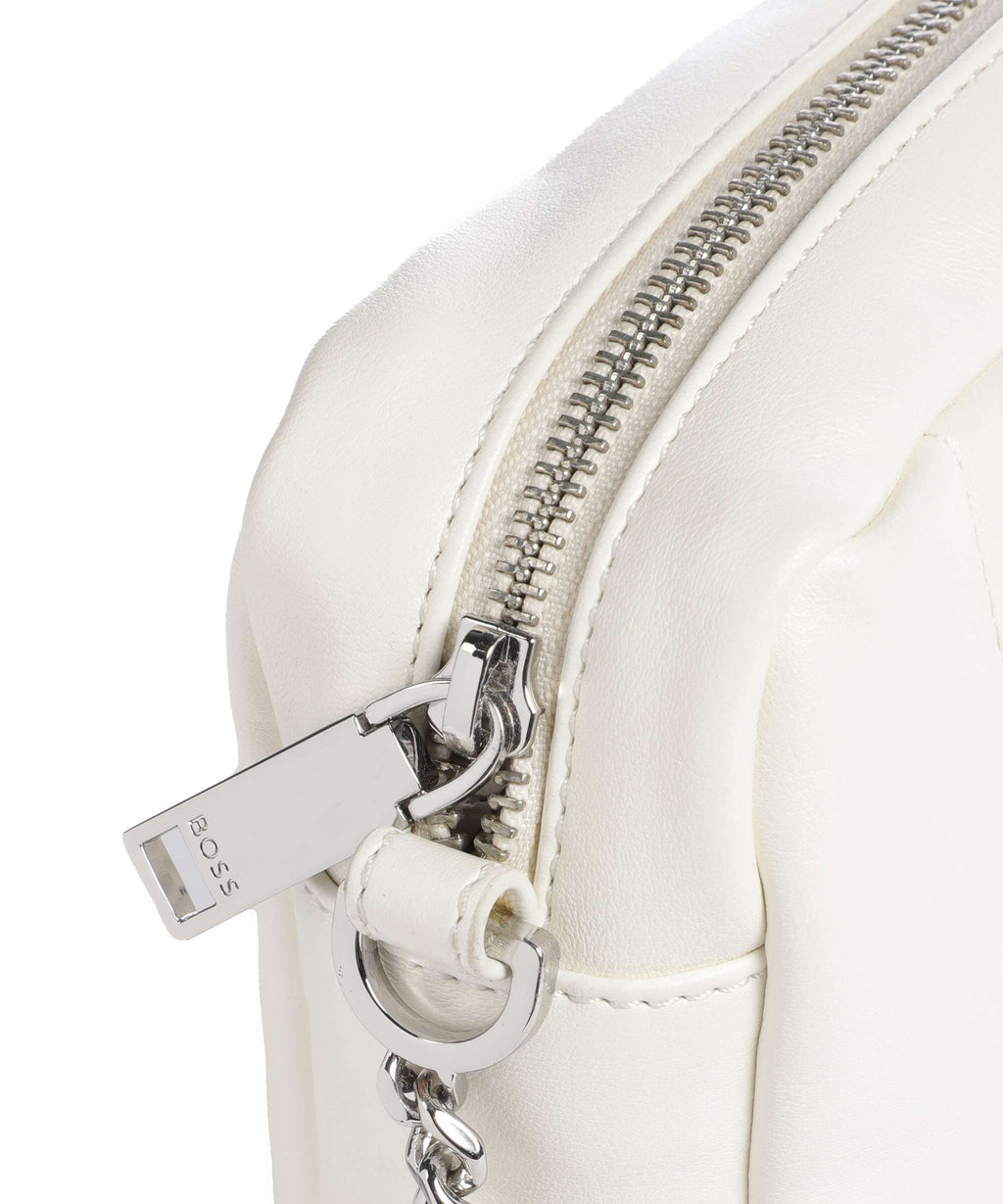 BOSS B Icon Crossbody bag open white