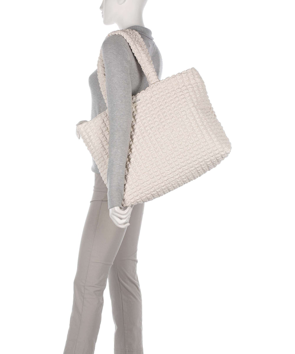 Hugo Mhati Tote bag open white