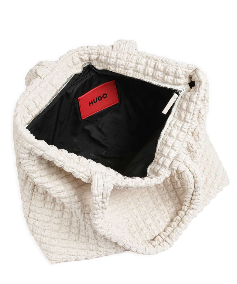 Hugo Mhati Tote bag open white
