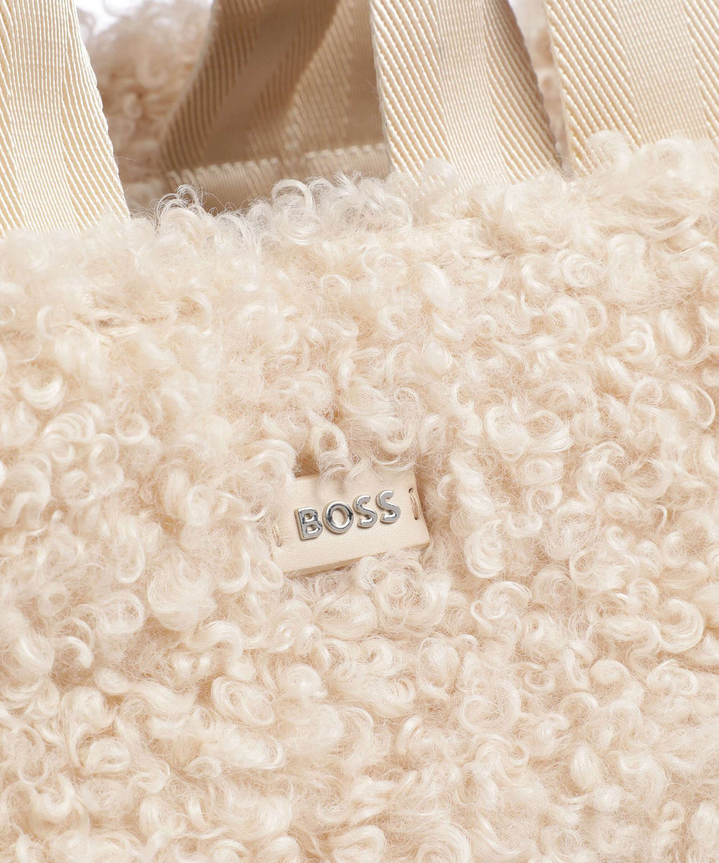 BOSS Deva Tote bag light beige