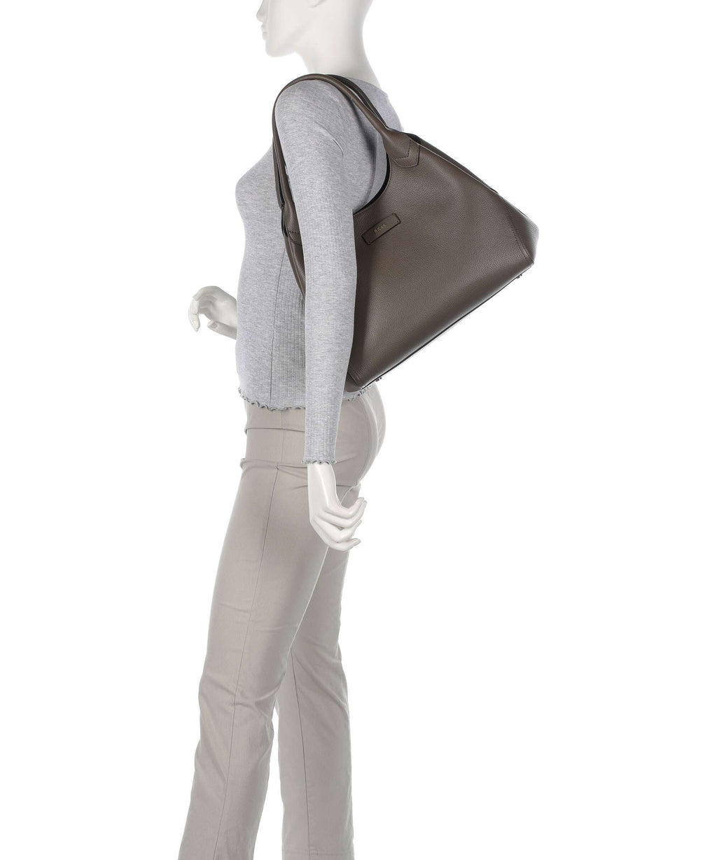 BOSS Lenah Hobo bag medium brown