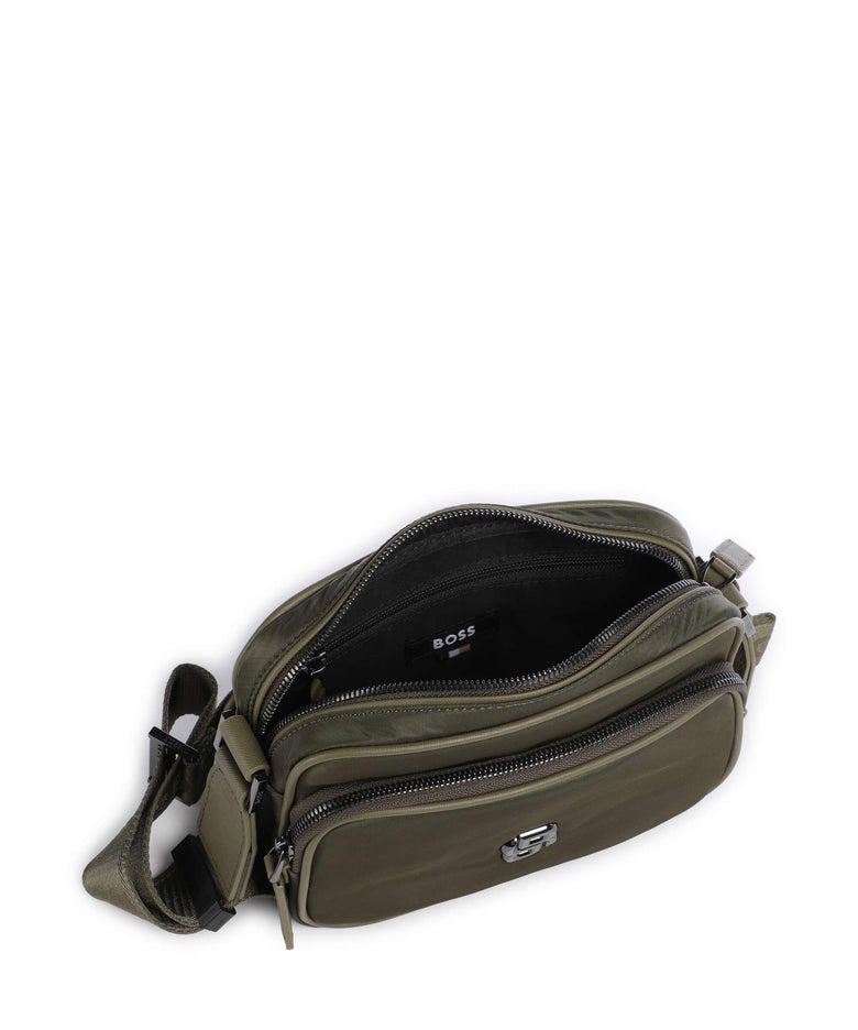 BOSS B Icon Crossbody bag dark green