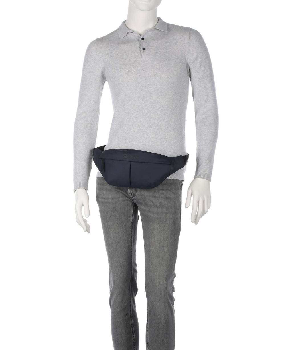 BOSS Stormy Fanny pack dark blue