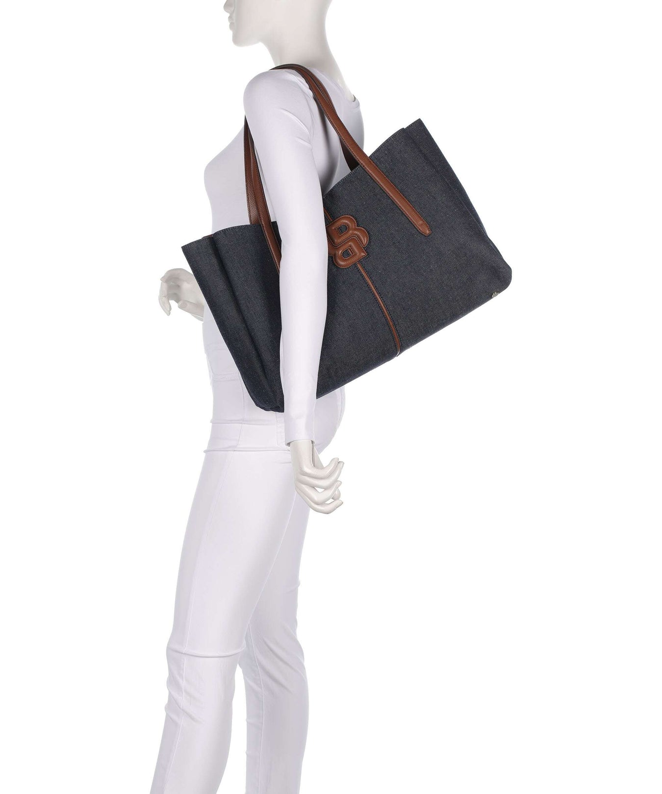 BOSS Anett Tote bag open blue