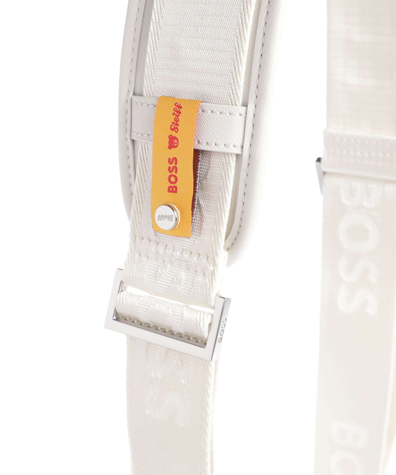 BOSS B Icon Crossbody bag open white