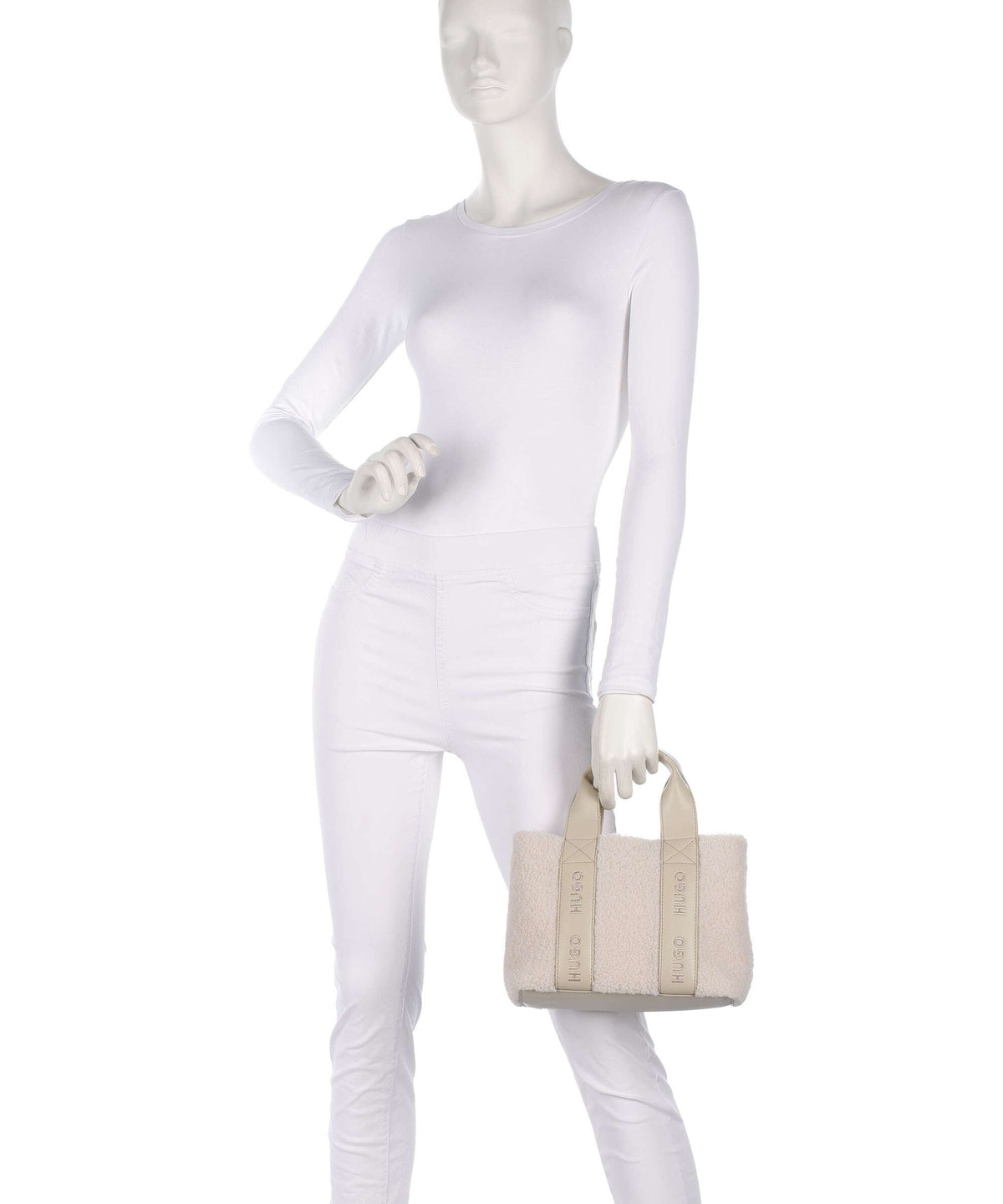 Hugo Becky Handbag open white