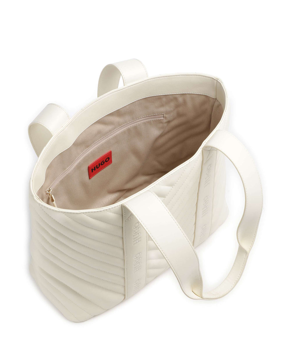 Hugo Becky Tote bag open white