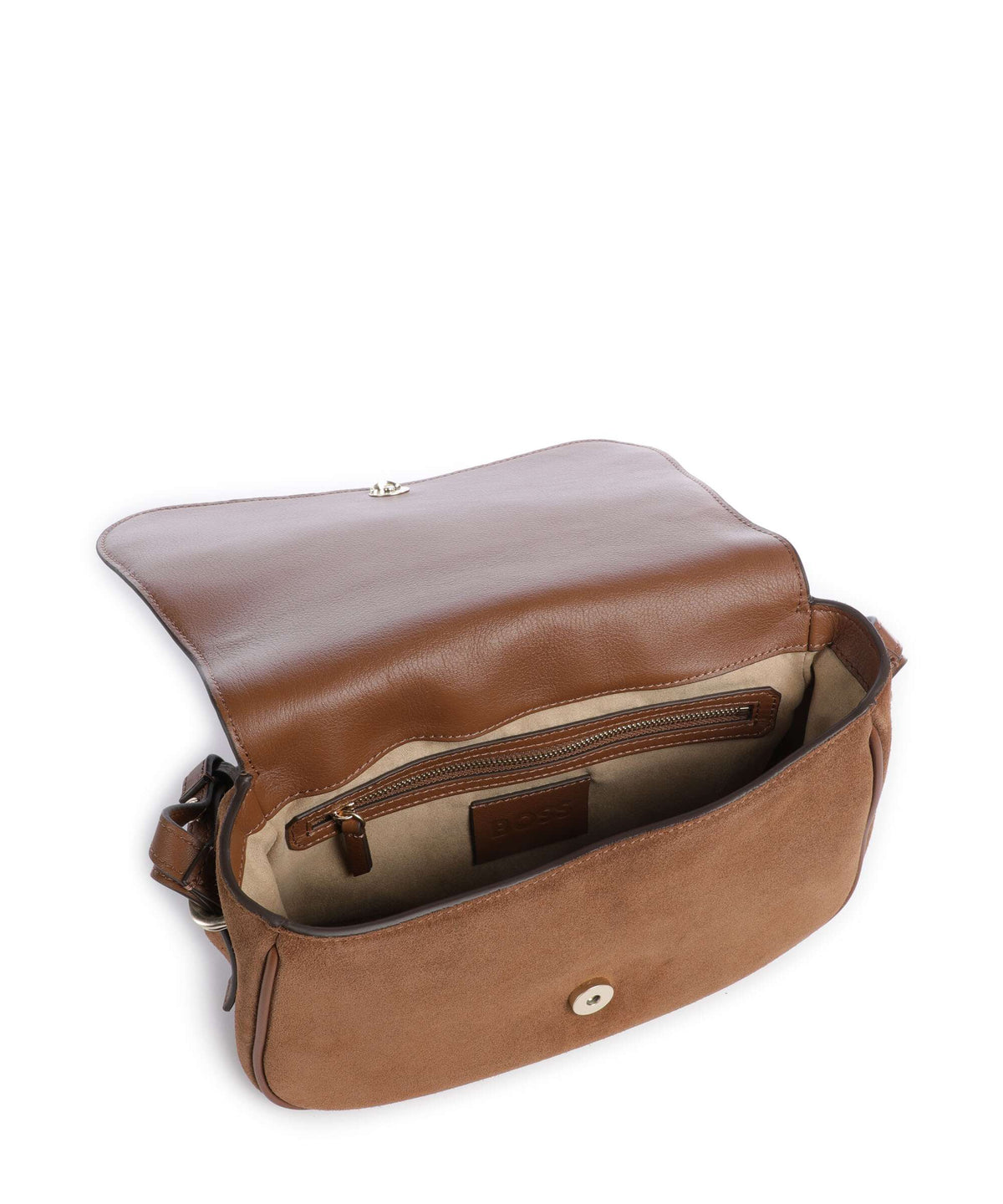 BOSS Beyond Crossbody bag medium brown