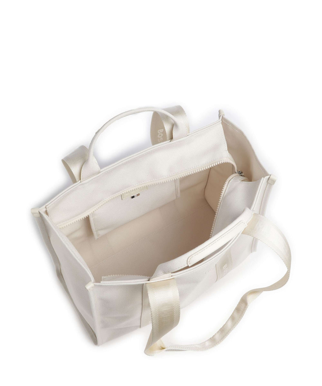 BOSS Sandy Tote bag open white