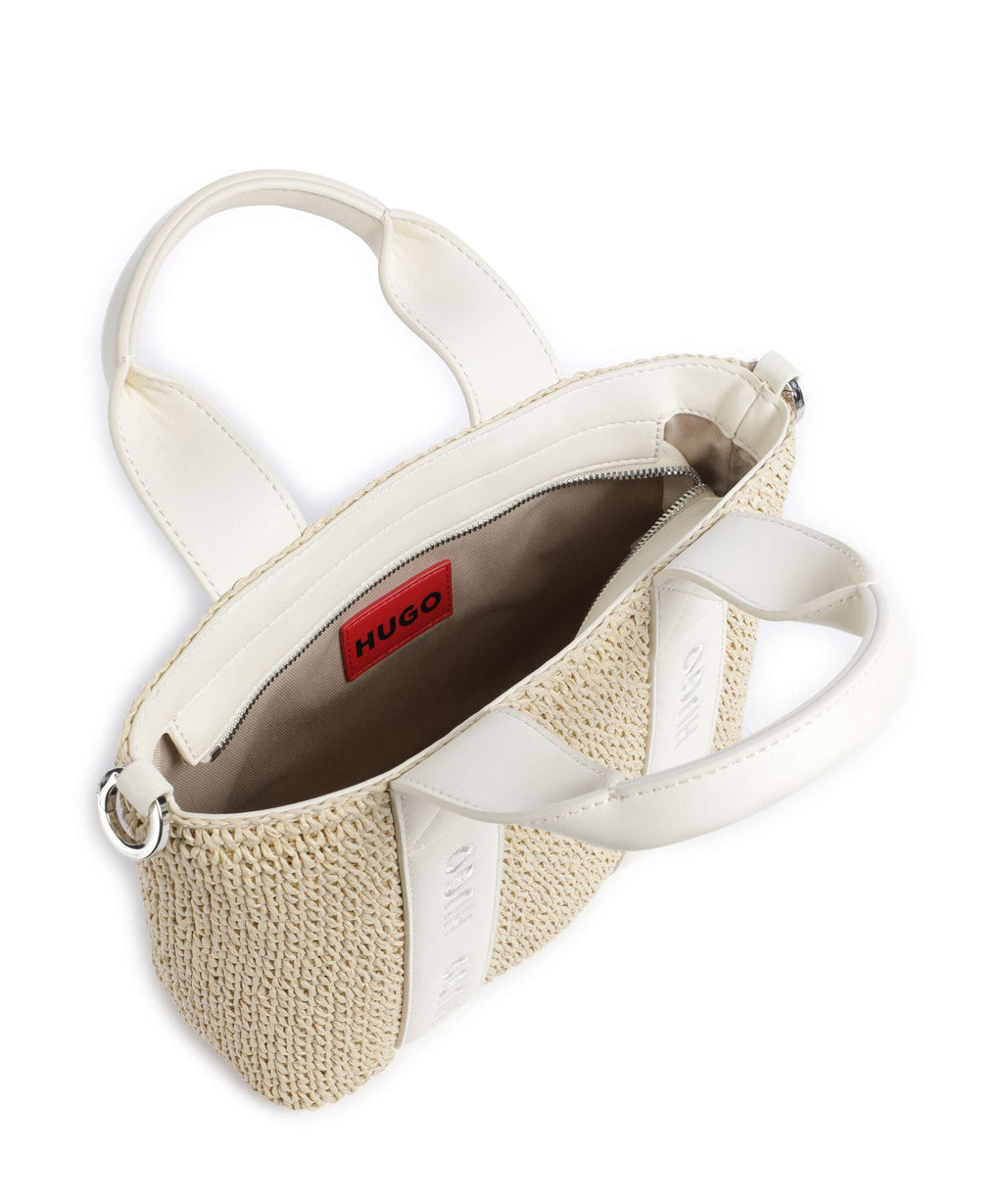 Hugo Becky Mini Handbag open white
