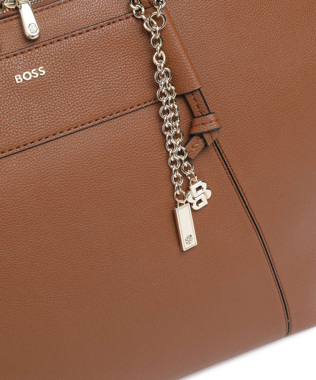 BOSS Salley Tote bag medium brown