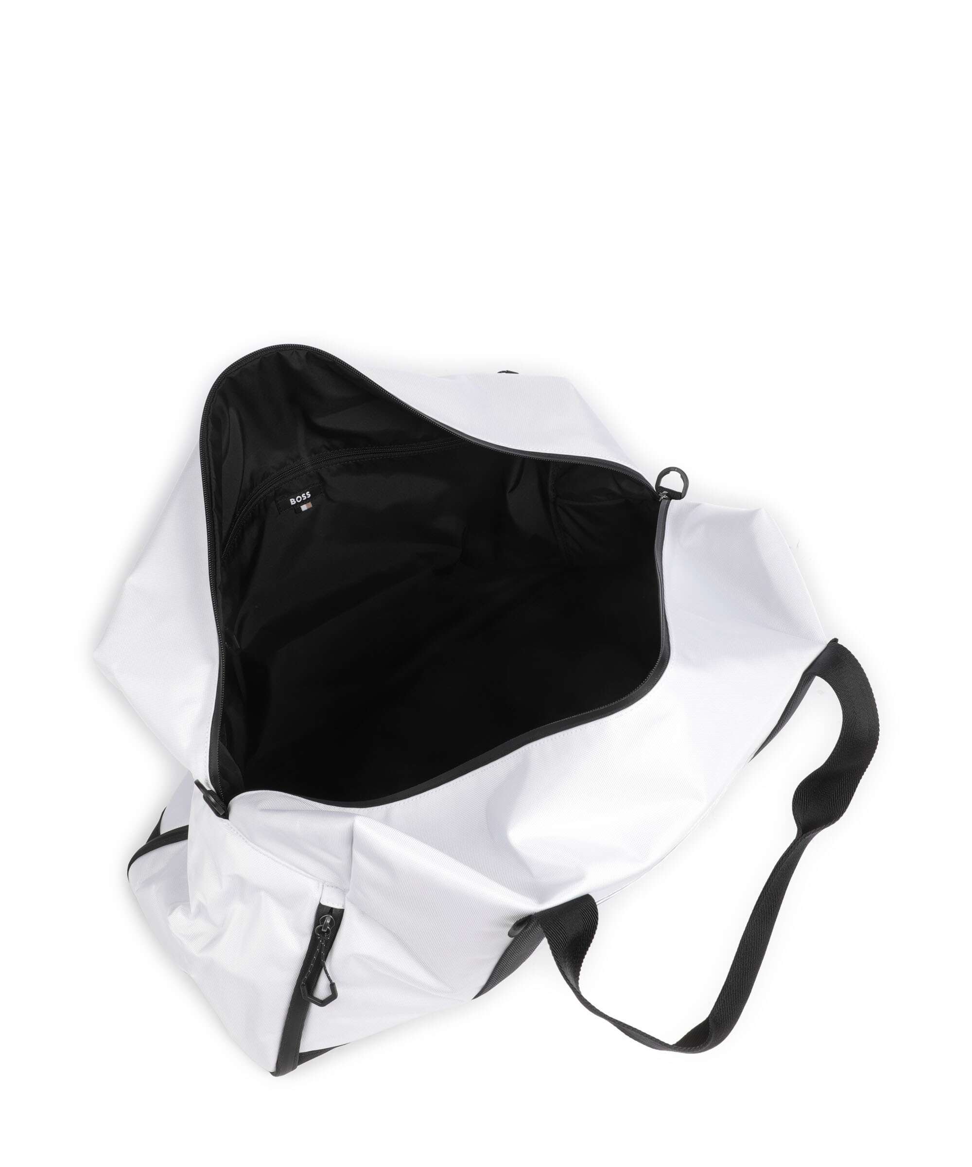 BOSS Stenson Weekend bag white