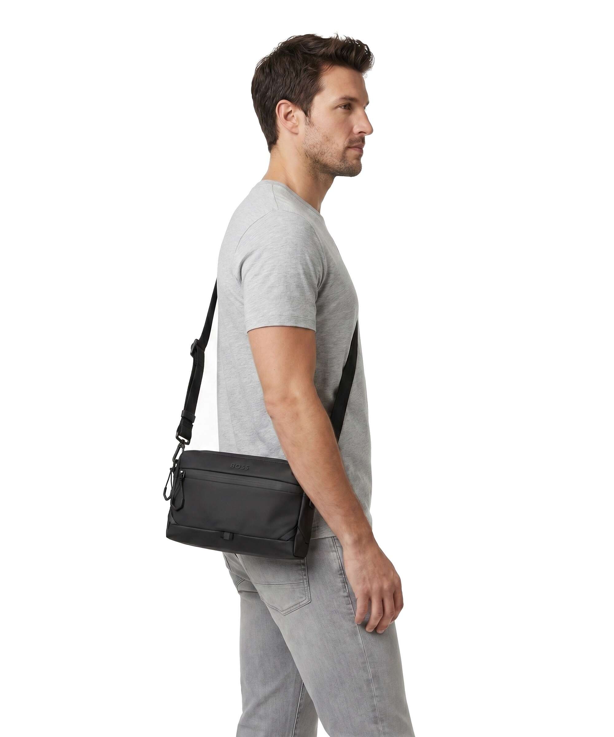 BOSS Stenson Crossbody bag black