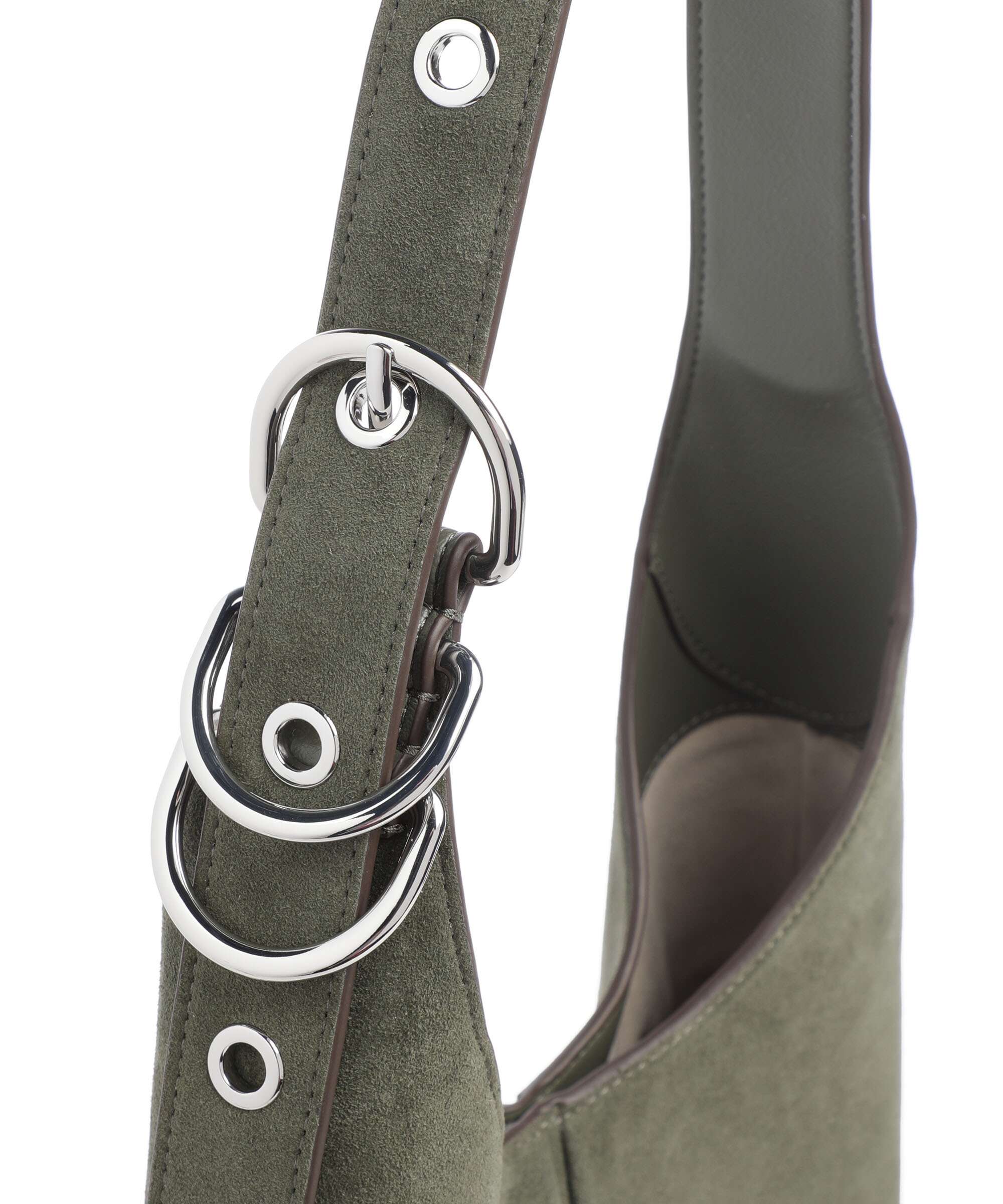 BOSS Clarice Hobo bag dark green