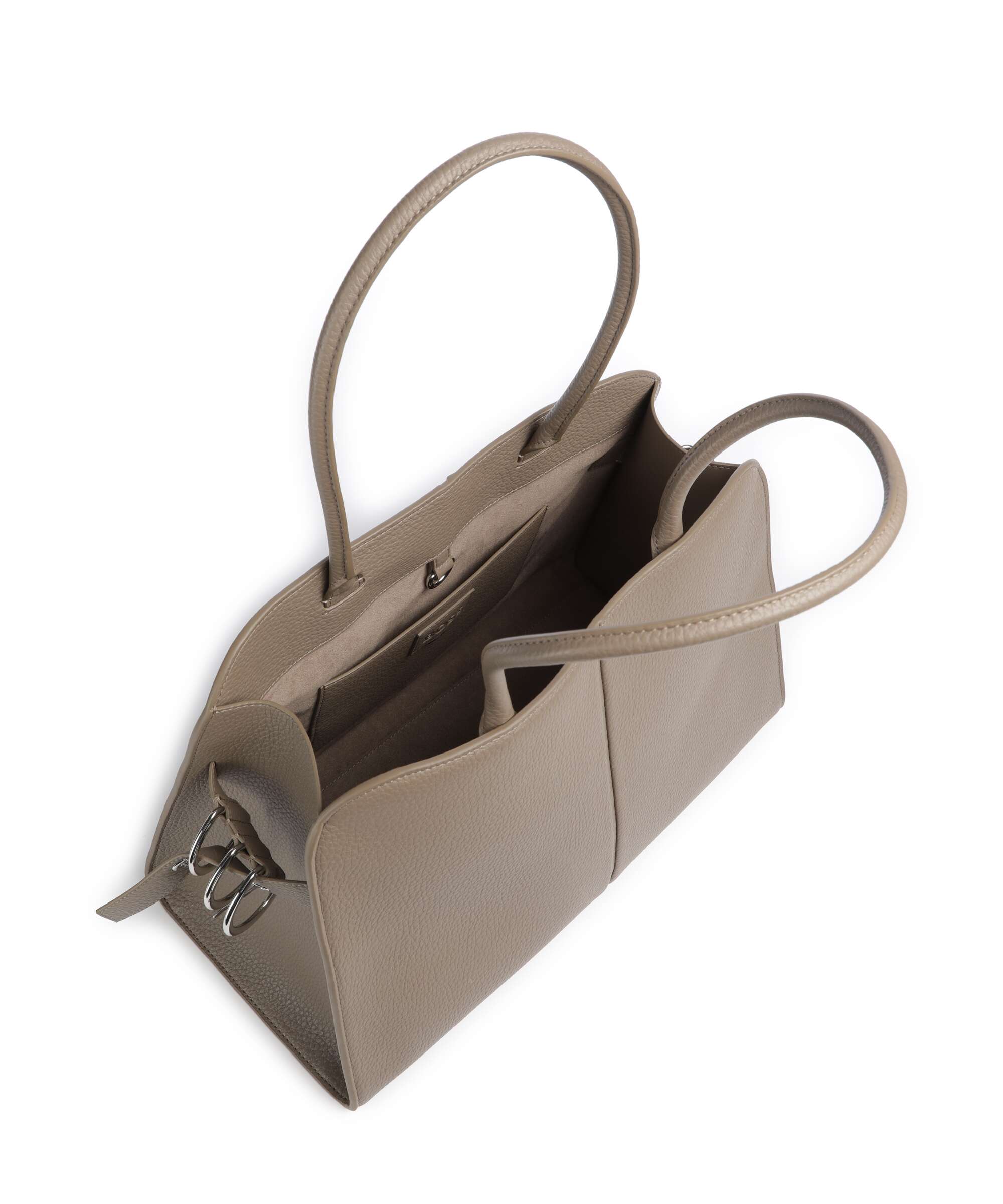 BOSS Clarice Tote bag brown overflow