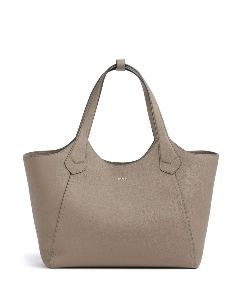 BOSS Lenah Tote bag brown overflow