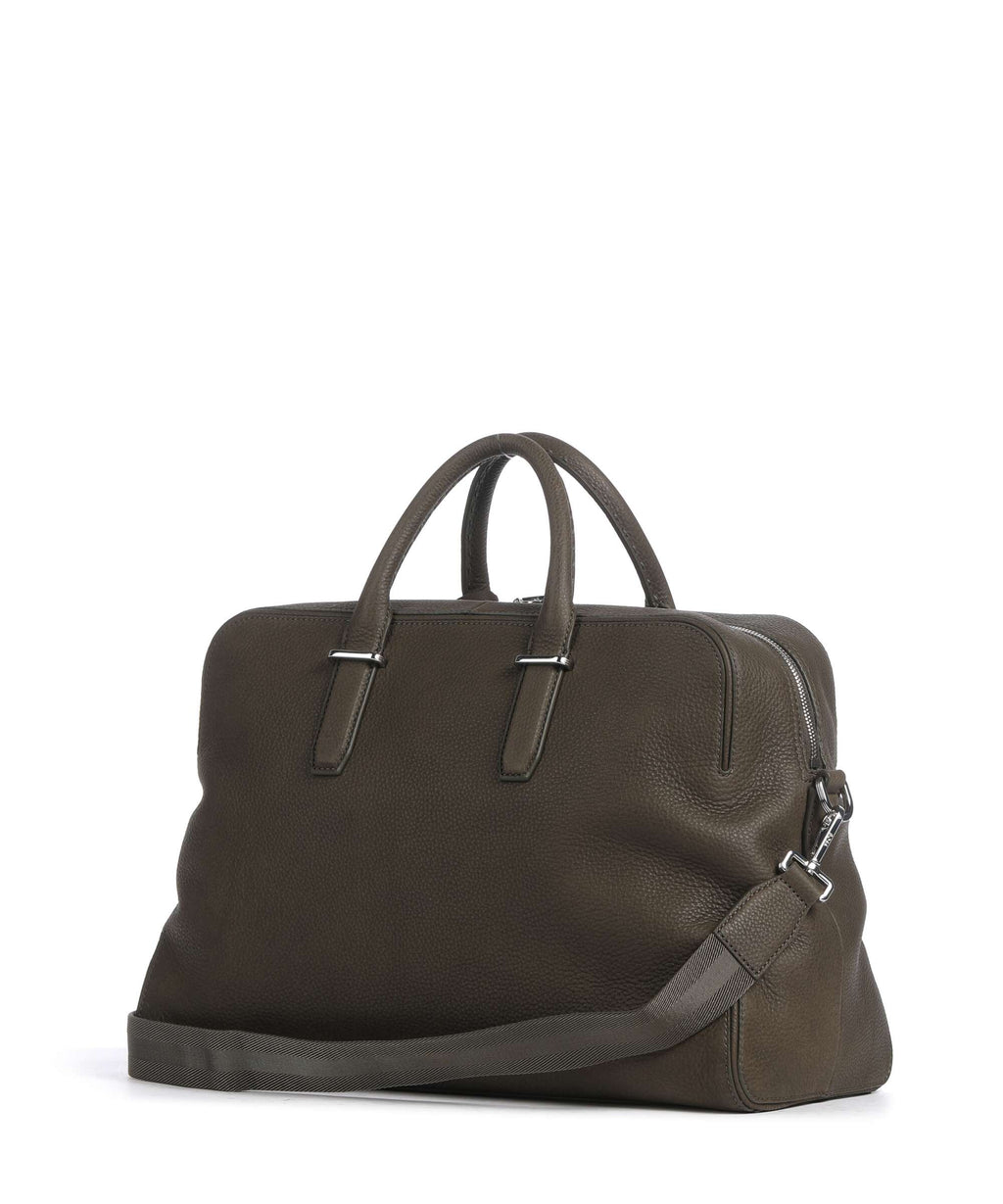 BOSS Madison Weekend bag open green
