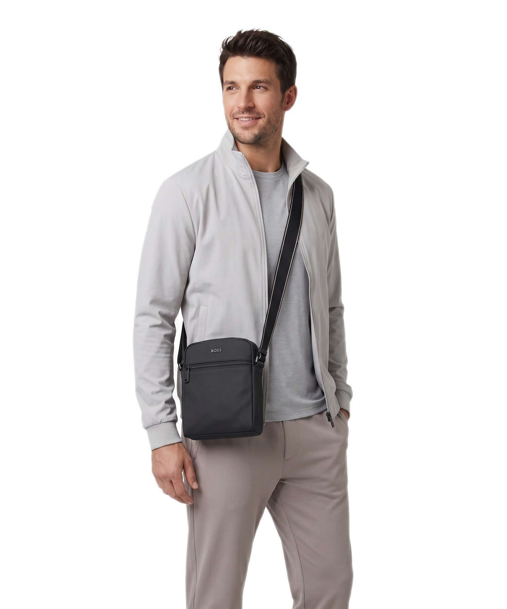 BOSS Zeph Crossbody bag black