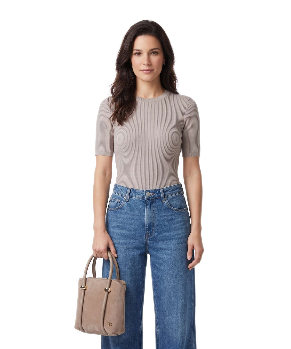 Hugo Briony Handbag brown overflow