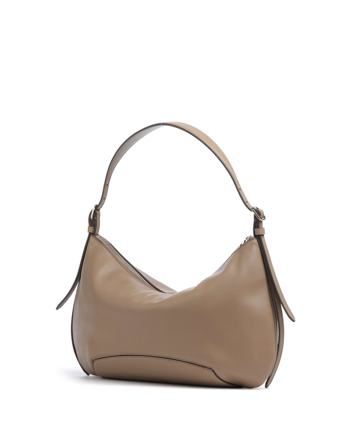 Hugo Lucya Hobo bag brown overflow
