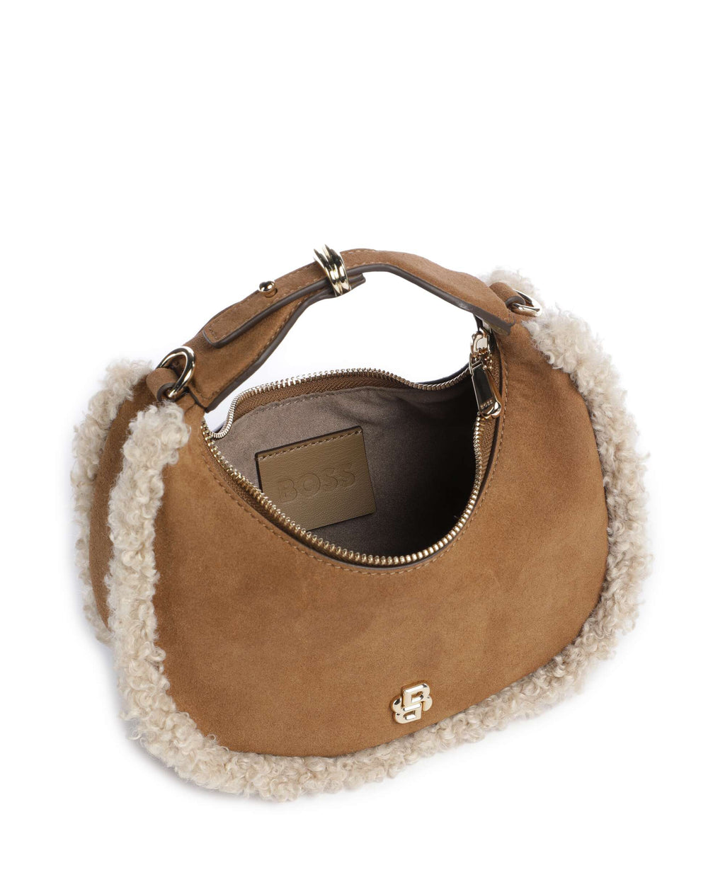 BOSS Beyond Handbag medium beige