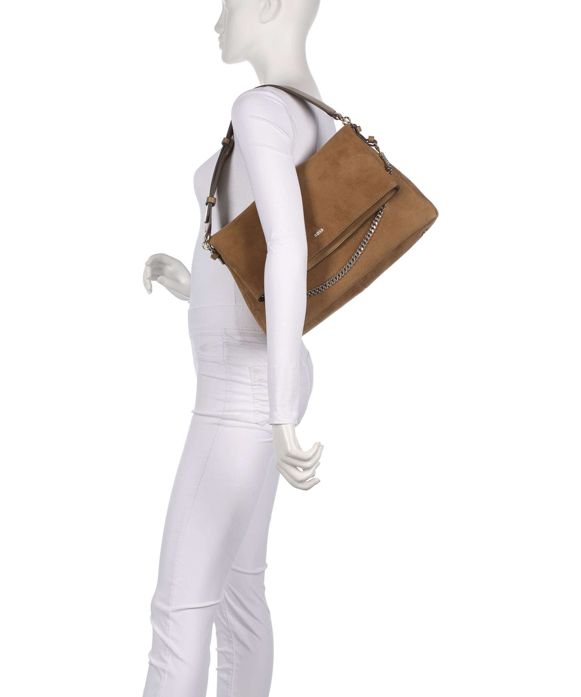 BOSS Yelena Shoulder bag medium beige