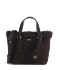 BOSS Sandy Mini Handbag dark brown