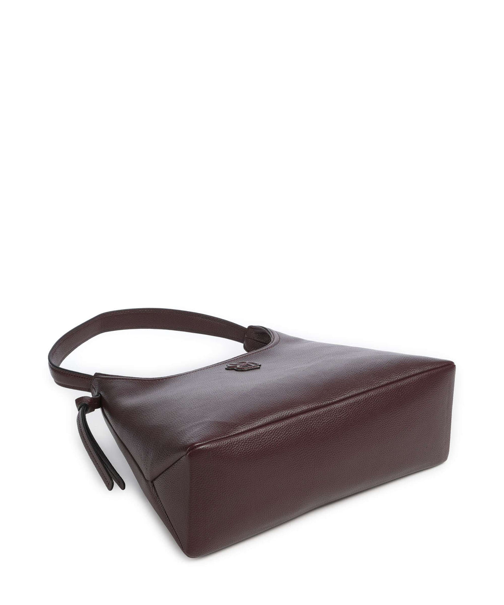 BOSS Anett Hobo bag open purple