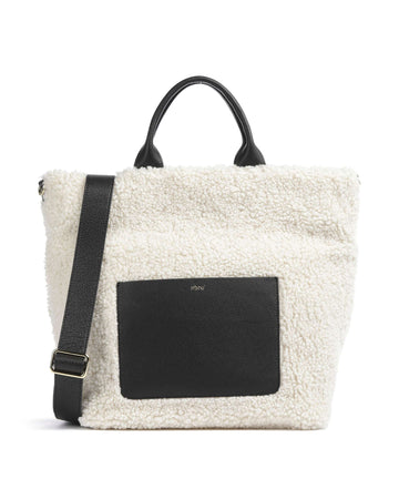 Abro Florian Raquel Håndtaske ivory/black