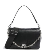 Abro Piuma_Lucido Puffer Skuldertaske black/nickel