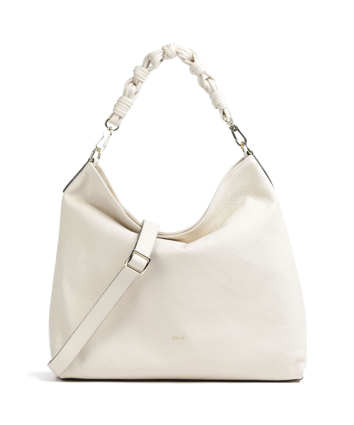 Abro Dalia Soley Hobo bag beige