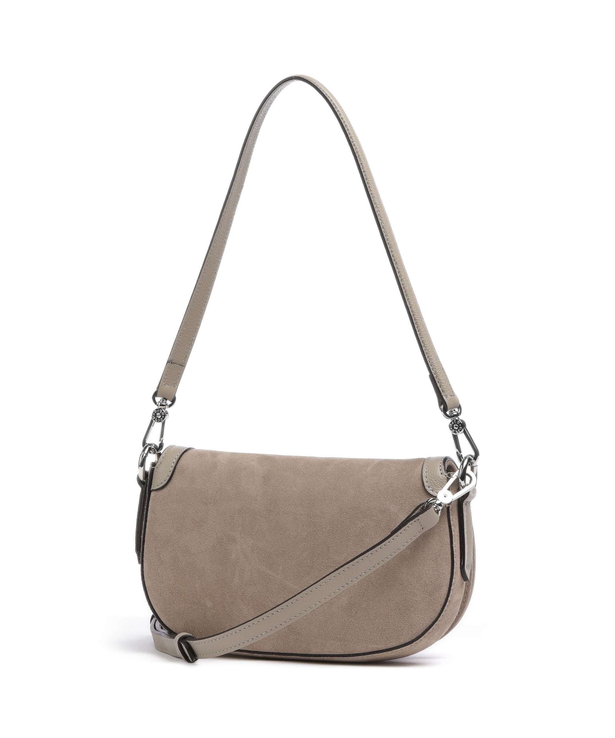 Abro Suede Rosalia Shoulder bag siena