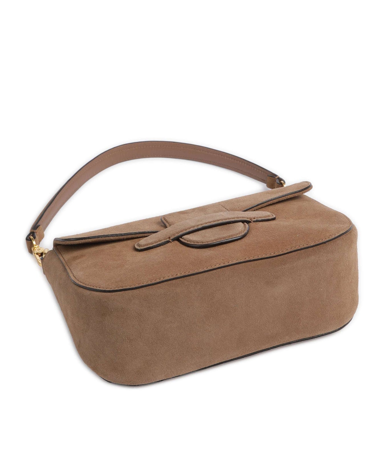 Abro Suede Camilla Shoulder bag camel