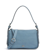 Abro Suede Best Friend Skuldertaske blue