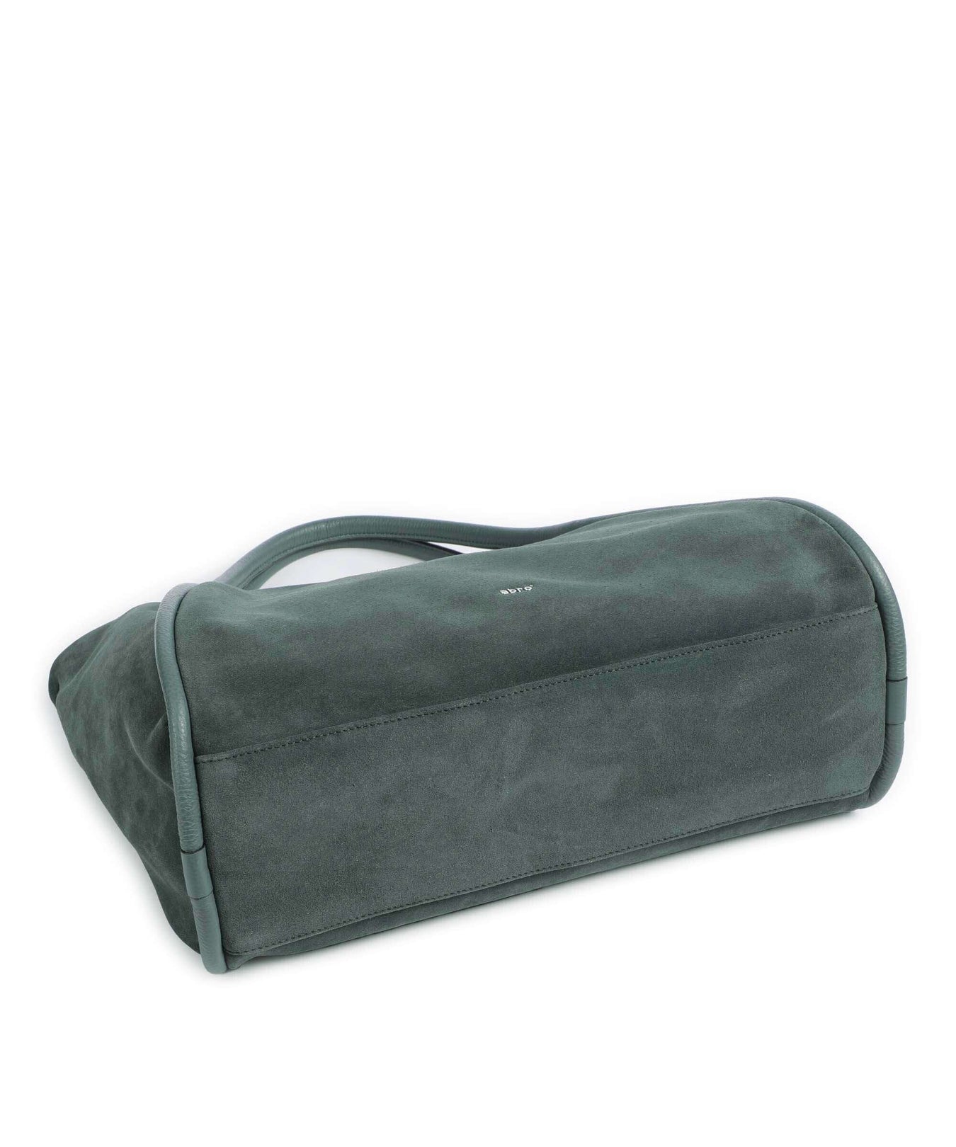 Abro Suede Willow Handbag sage