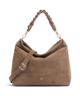 Abro Suede Soley Hobo bag camel