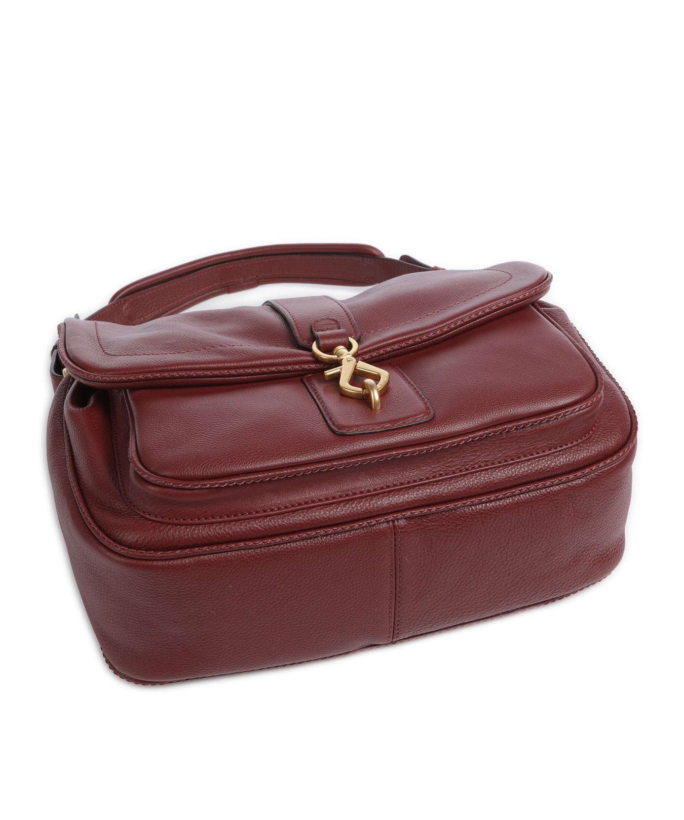 Abro Dalia Star Saddle Hobo bag bordeaux