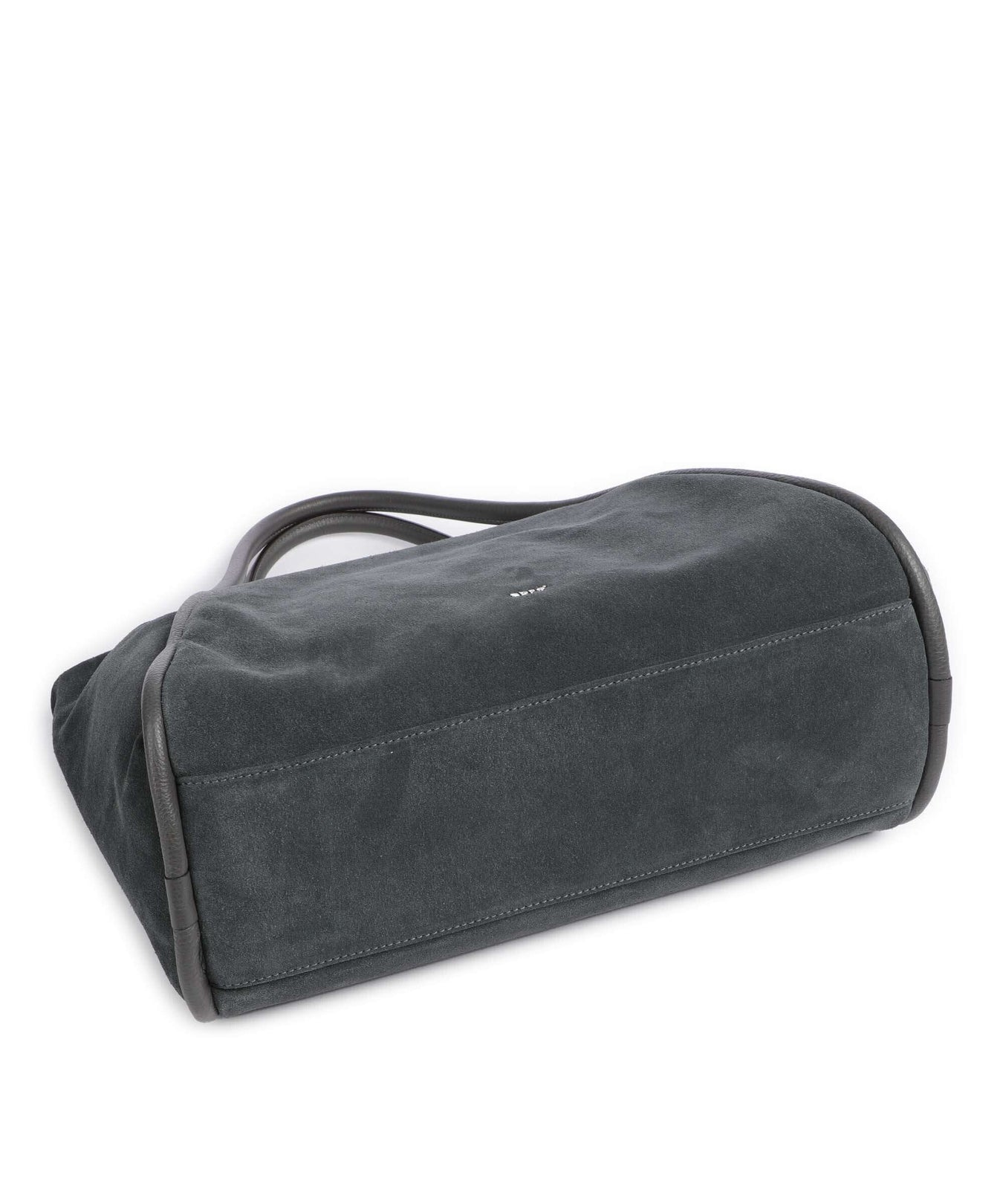 Abro Suede Willow Handbag grey