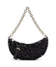 Abro Sequins Moon Skuldertaske black/gold