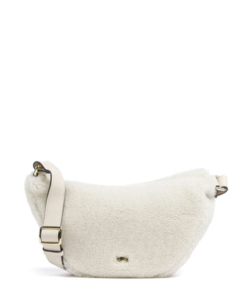 Abro Shearling By My Side Crossover taske milk