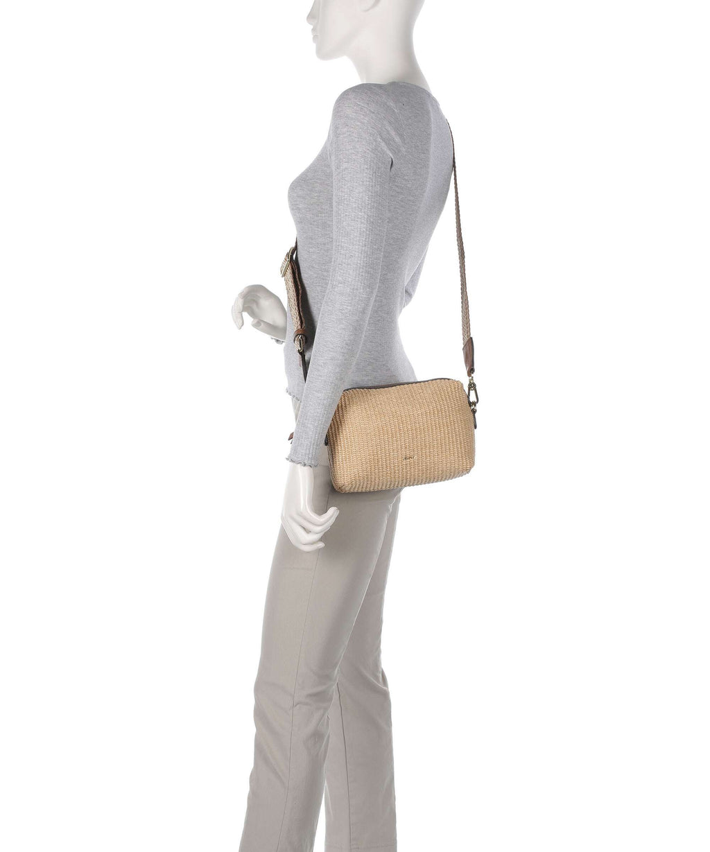 Abro Raffia Kaia Crossbody bag natural