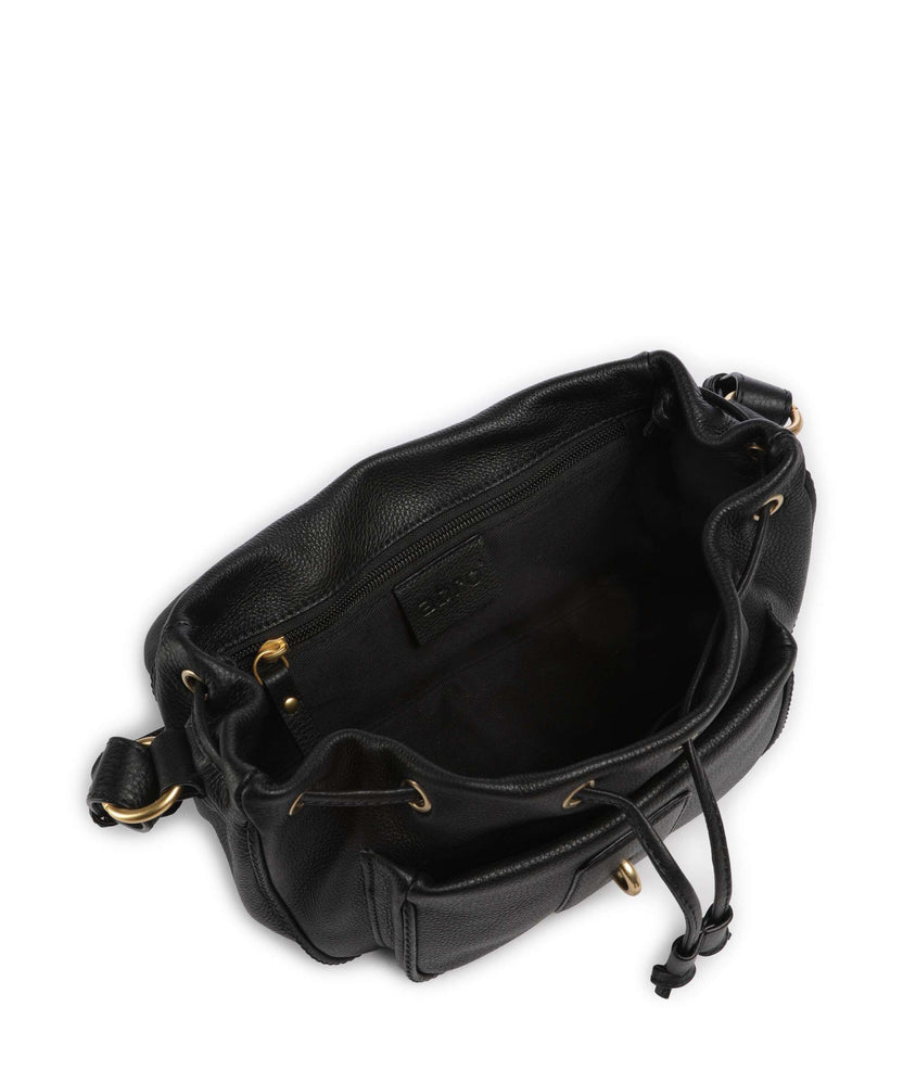 Abro Dalia Star Saddle Shoulder bag black/gold