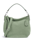 Abro Suede Juna Hobo bag green
